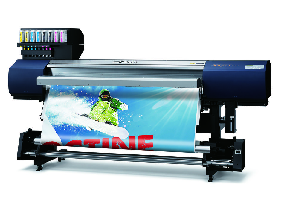 L'imprimante grand format Roland SOLJET EJ-640, extension idéale pour le secteur de l'imprimerie