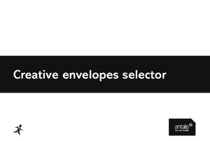 Creative envelope selector - aide au choix d'enveloppes créatives.