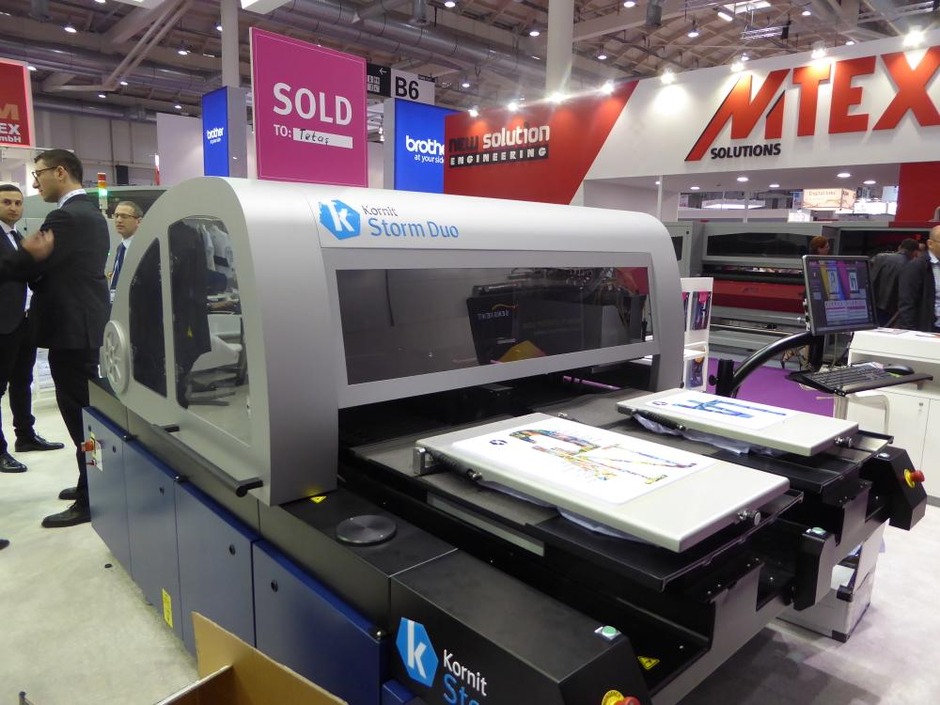 Kornit Digital possède plus de 125 imprimantes textile en Chine