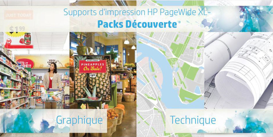 Découvrez les packs Découverte HP PageWide XL