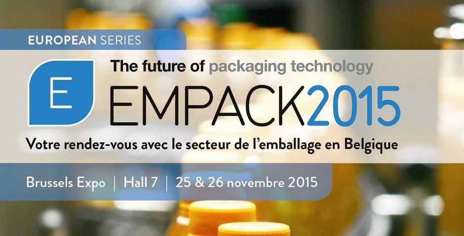 Empack Bruxelles 2015 : votre rendez-vous avec le secteur de l'emballage en Belgique !
