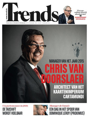 Chris Van Doorslaer, CEO de Cartamundi, est le Trends Manager de l'Année 2015