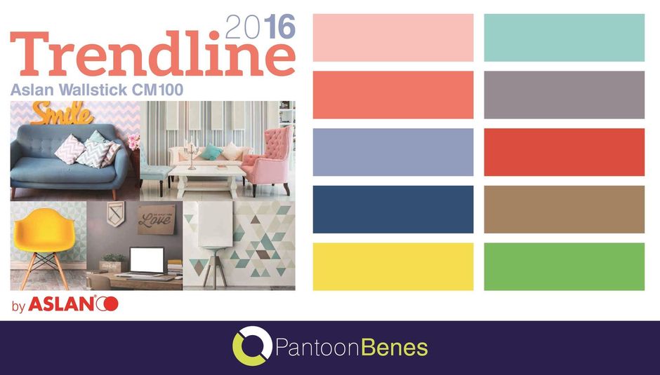 Nouveaux : Aslan dévoile les 10 couleurs Pantone tendance 2016 !