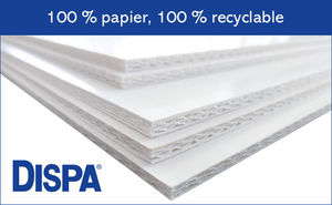 Antalis vous présente les panneaux DISPA® : 100 % papier, 100 % recyclable